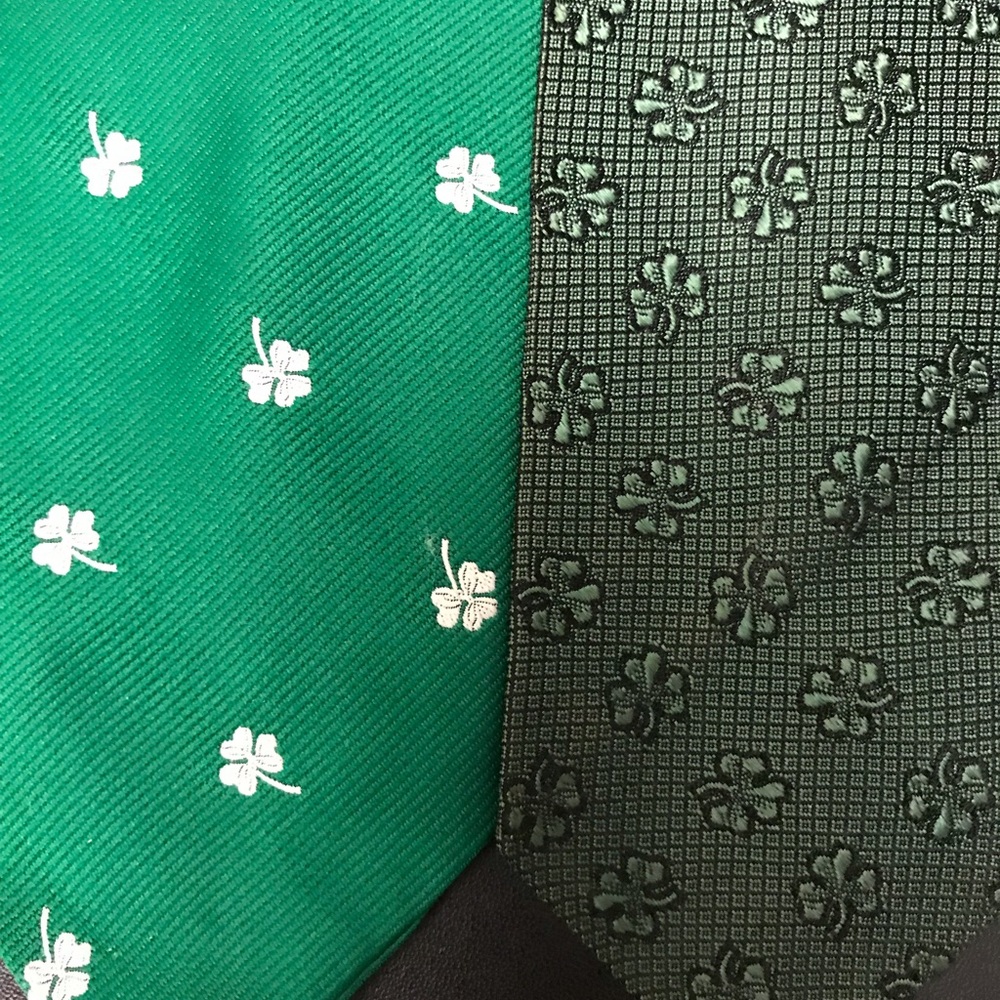 Irish pride BOGO ties